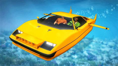 This collection will also inclu. . Gta submarine car